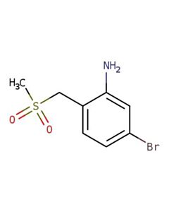 Astatech BENZENAMINE, 5-BROMO-2-[(METHYLSULFONYL)METHYL]-; 1G; Purity 95%; MDL-MFCD27889291